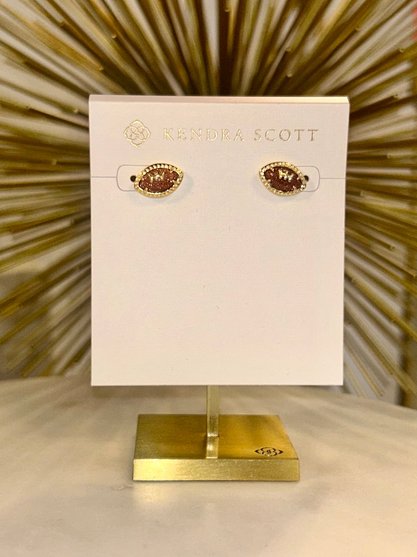 Kendra Scott Football Earrings